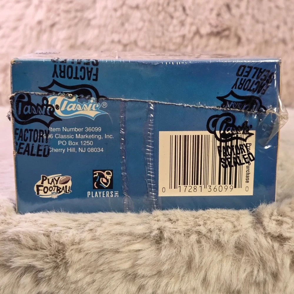 1996 Classic NFL Experience Factory Sealed Set 125 Cards 12 Packs Super Bowl XXX